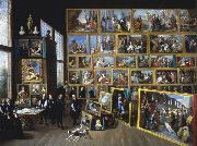    David Teniers Archduke Leopold William in his Gallery in Brussels-p oil painting artist